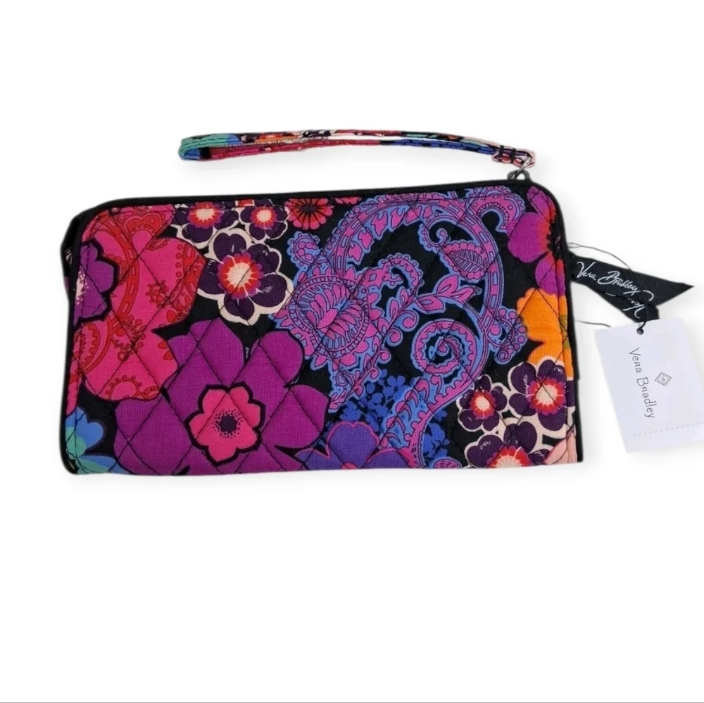 Vera Bradley Front Zip Wristlet